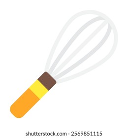 Whisk food and culinary icon illustration