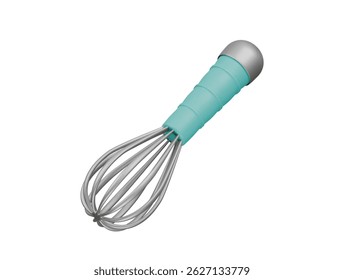  whisk icon 3d illustration render