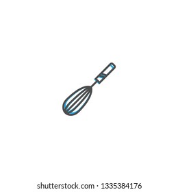 Whisk icon design. Gastronomy icon vector illustration design