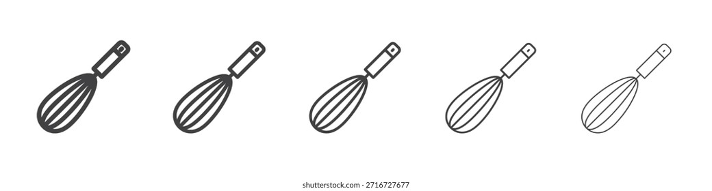Diseño de icono de batidor, logotipo, App, interfaz de usuario. Ilustración vectorial, EPS