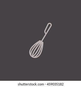 Whisk Icon Flat.