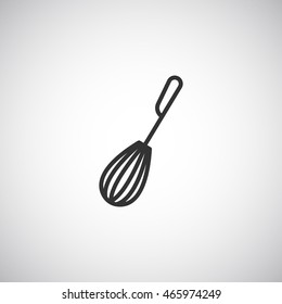 Whisk Icon Flat.