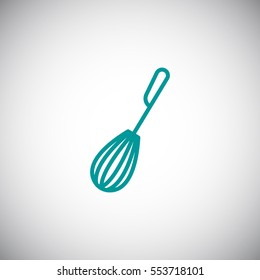 Whisk Icon Flat.