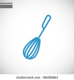 Whisk Icon Flat.