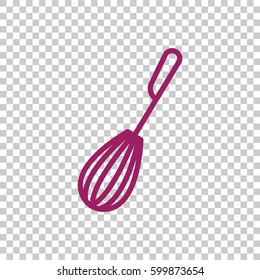 Whisk Icon Flat.