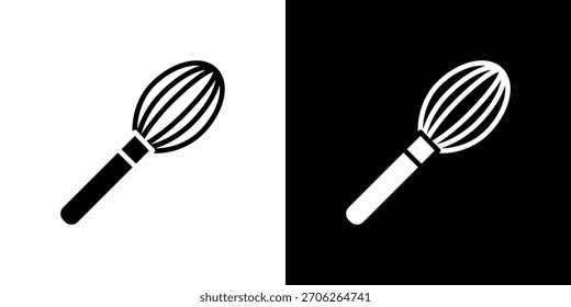 Ícone Whisk doodle de ilustração. Conjunto de vetores de ilustração plana