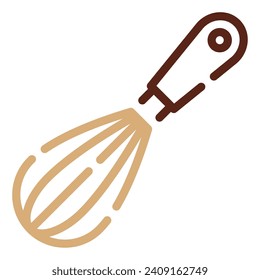 Whisk icon illustration for web, app, infographic, etc