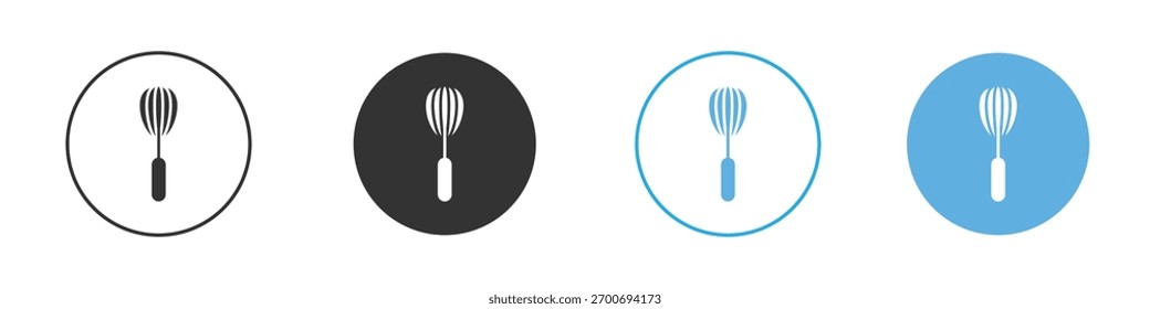 Conjunto de diseño de Plantilla de logotipo de icono de batidor