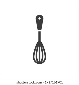 Whisk Icon On White Background