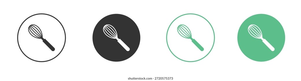Pictogramas de icono de batidor. Vector EPS 10