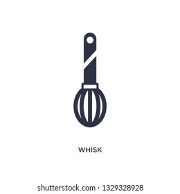 whisk icon. Simple element illustration from gastronomy concept. whisk editable symbol design on white background. Can be use for web and mobile.