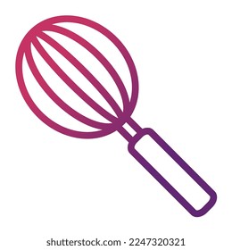 Whisk icon, suitable for a wide range of digital creative projects. 