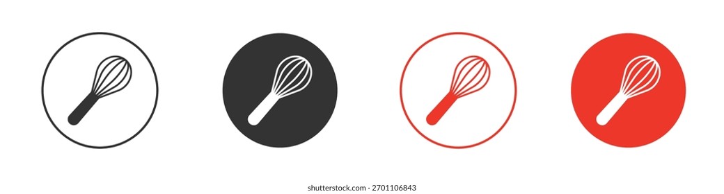 Whisk icon vector collection. vector stock symbol illustrations