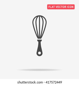 Whisk icon. Vector concept illustration for design.