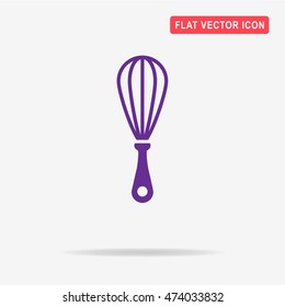 Whisk icon. Vector concept illustration for design.