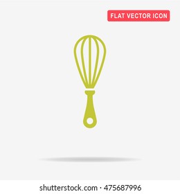 Whisk icon. Vector concept illustration for design.
