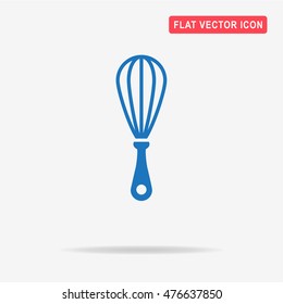 Whisk icon. Vector concept illustration for design.