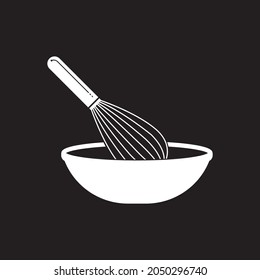 Whisk icon vector illustration design template.
