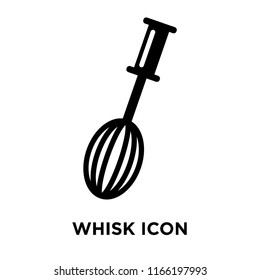 Whisk icon vector isolated on white background, Whisk transparent sign , food symbols