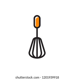 whisk icon vector. kitchen icon with filled outline style