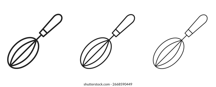 Whisk icon for Website or Apps Elements, Logo. Pixel vector graphics