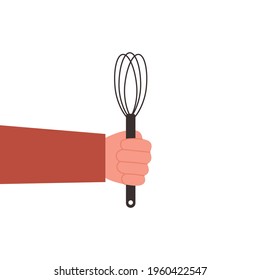 Whisk kitchen tool vector icon, simple sign for web site and mobile app.