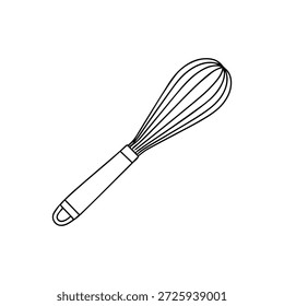 ícone do vetor do logotipo da linha do whisk em um fundo branco
Ícone de logotipo de linha de vetor