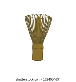icône whisky for matcha tea doodle, illustration vectorielle