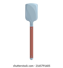 Whisk spatula icon cartoon vector. Fork tool. Spoon bbq