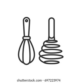 
whisk of various shapes icon