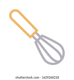whisk vector color line icon 
