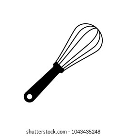 Whisk Vector Icon.