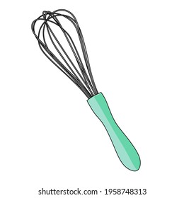 Whisk, Vektorgrafik. Küchenset
