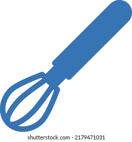 Ilustración de Whisk Vector en un fondo transparente.Símbolos de calidad premium.Icono de vector glifos para concepto y diseño gráfico.