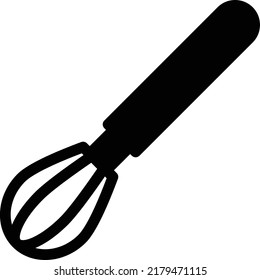 Whisk Vector illustration on a transparent background.Premium quality symbols.Glyphs vector icon for concept and graphic design.