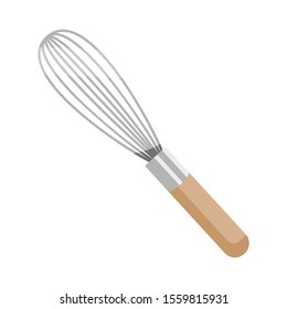Whisk for whipping vector design object. Isolated illustration on white background