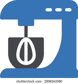 whisk with white background. whisk is a symbol of bakery .glyph colour icon.