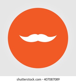 Whiskers Icon Stock Vector (Royalty Free) 407087089