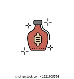 Whiskey, alcohol icon. Element of color St Patricks day icon. Premium quality graphic design icon. Signs and symbols collection icon for websites, web design, mobile app