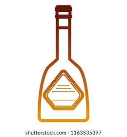 whiskey bottle drink icon