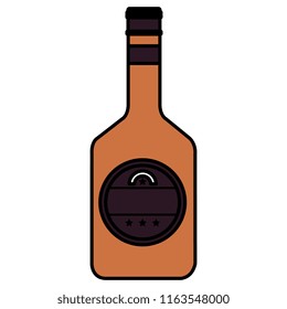 whiskey bottle drink icon