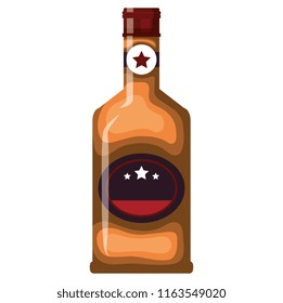 whiskey bottle drink icon