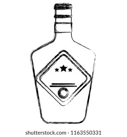 whiskey bottle drink icon