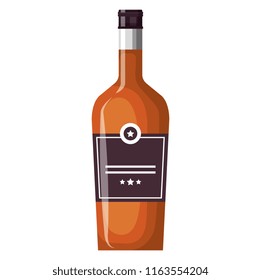 whiskey bottle drink icon