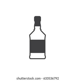 Whiskey bottle icon.