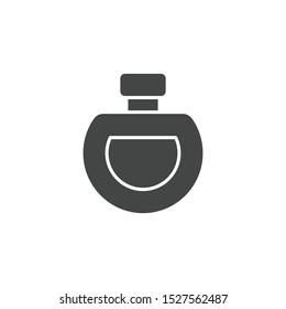 Whiskey bottle icon isolated on white background. Alcohol drink symbol modern, simple, vector, icon for website design, mobile app, ui. Vector Illustration