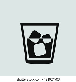 whiskey glass icon