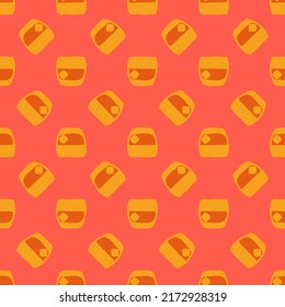 Patrón transparente de vidrio, gran diseño para cualquier propósito. Estilo Doodle. Imagen dibujada a mano. Repetir plantilla. El concepto de las bebidas de fiesta. Dibujo a mano libre. Borrador gráfico de dibujos animados. Vector.
