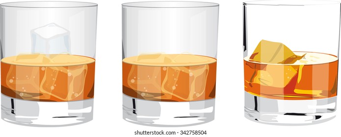 Whiskey with ice