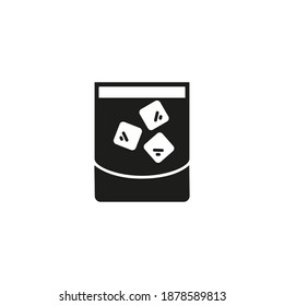 whiskey icon element of bar icon for mobile concept and web apps. Thin line whiskey icon can be used for web and mobile. Premium icon on white background